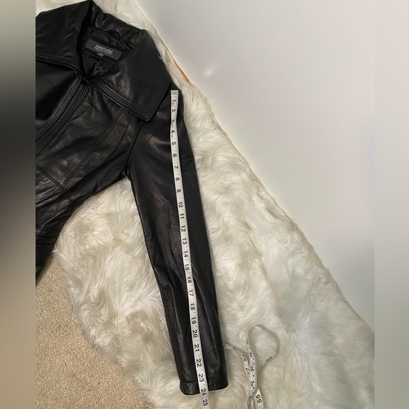 KENNETH COLE Leather Jacket size S - Picture 10 of 12